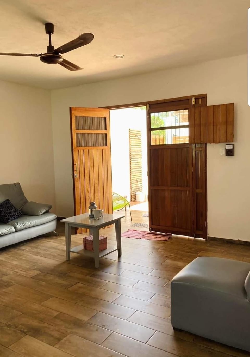 Living room, fireplace