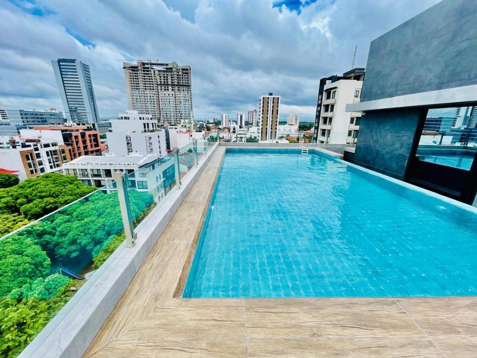 Day, City view, Pool view, Swimming pool