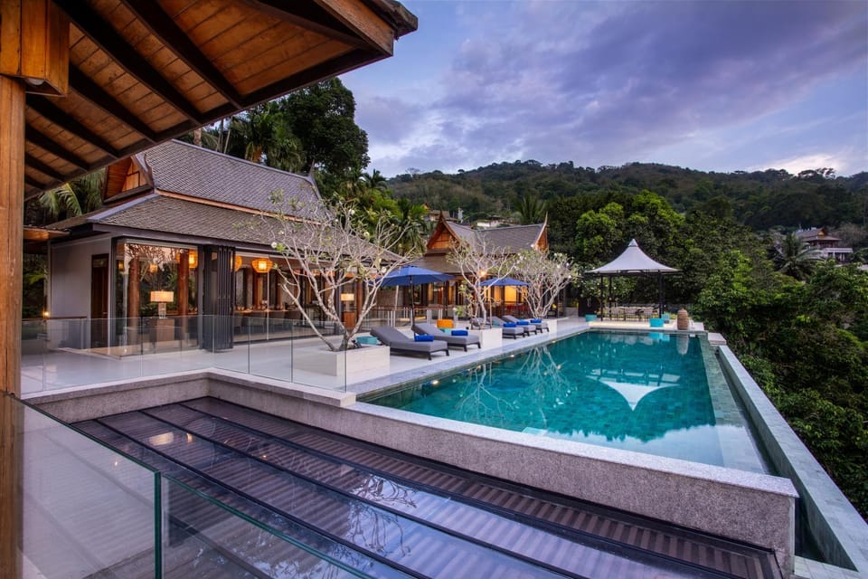 Natural landscape, Mountain view, Pool view, Swimming pool, Swimming pool