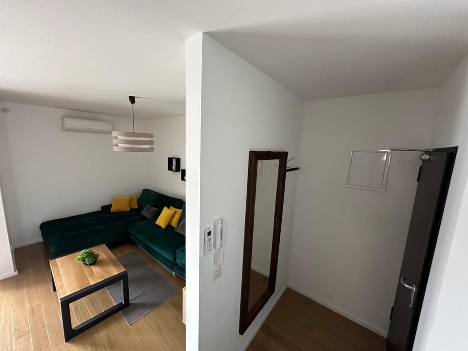 Bed, Kitchen or kitchenette, Living room, Photo of the whole room, Seating area, Bedroom, wardrobe, air conditioner