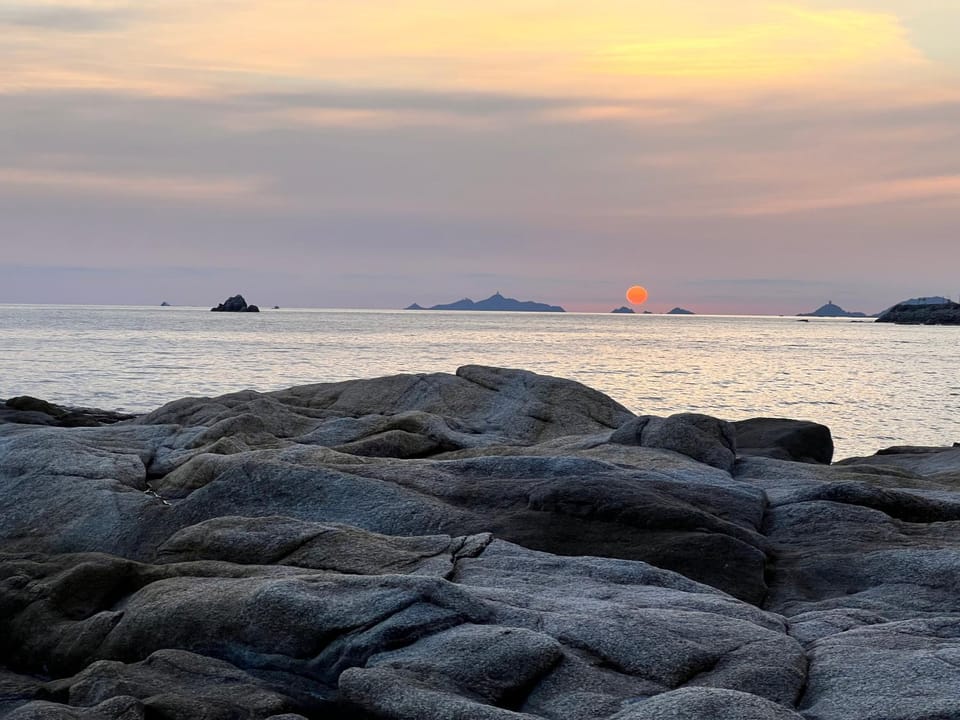 Property building, Sea view, Sunset