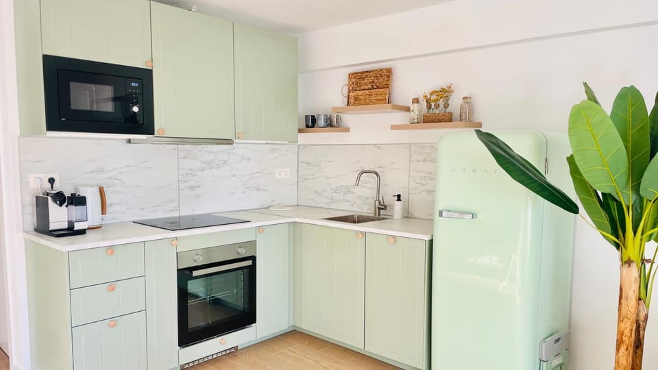 Coffee/tea facilities, Kitchen or kitchenette, dishwasher, minibar, pet friendly, stove