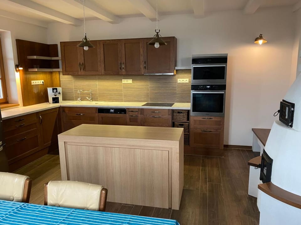 Living room, kitchen
