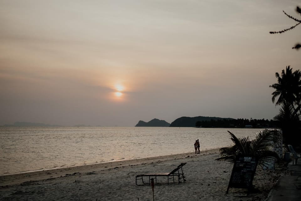 Day, Natural landscape, Beach, Sea view, Sunrise, Sunset, sunbed
