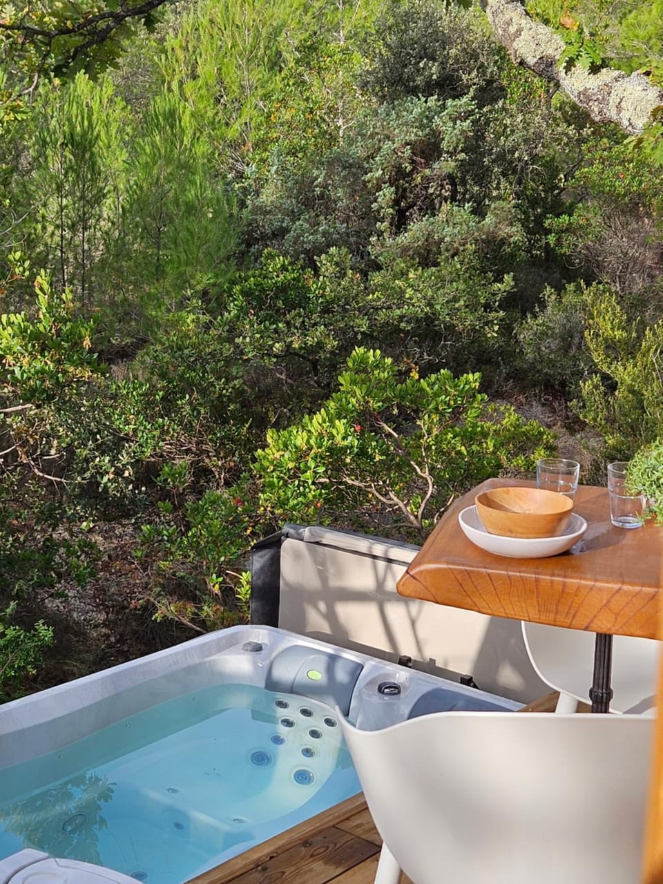 Natural landscape, Hot Tub, Hot Tub, Spa and wellness centre/facilities, Dining area, Breakfast