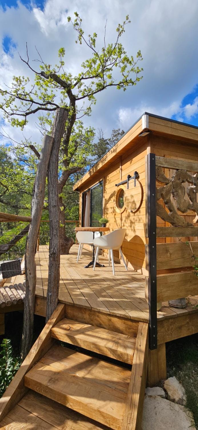 Property building, Patio