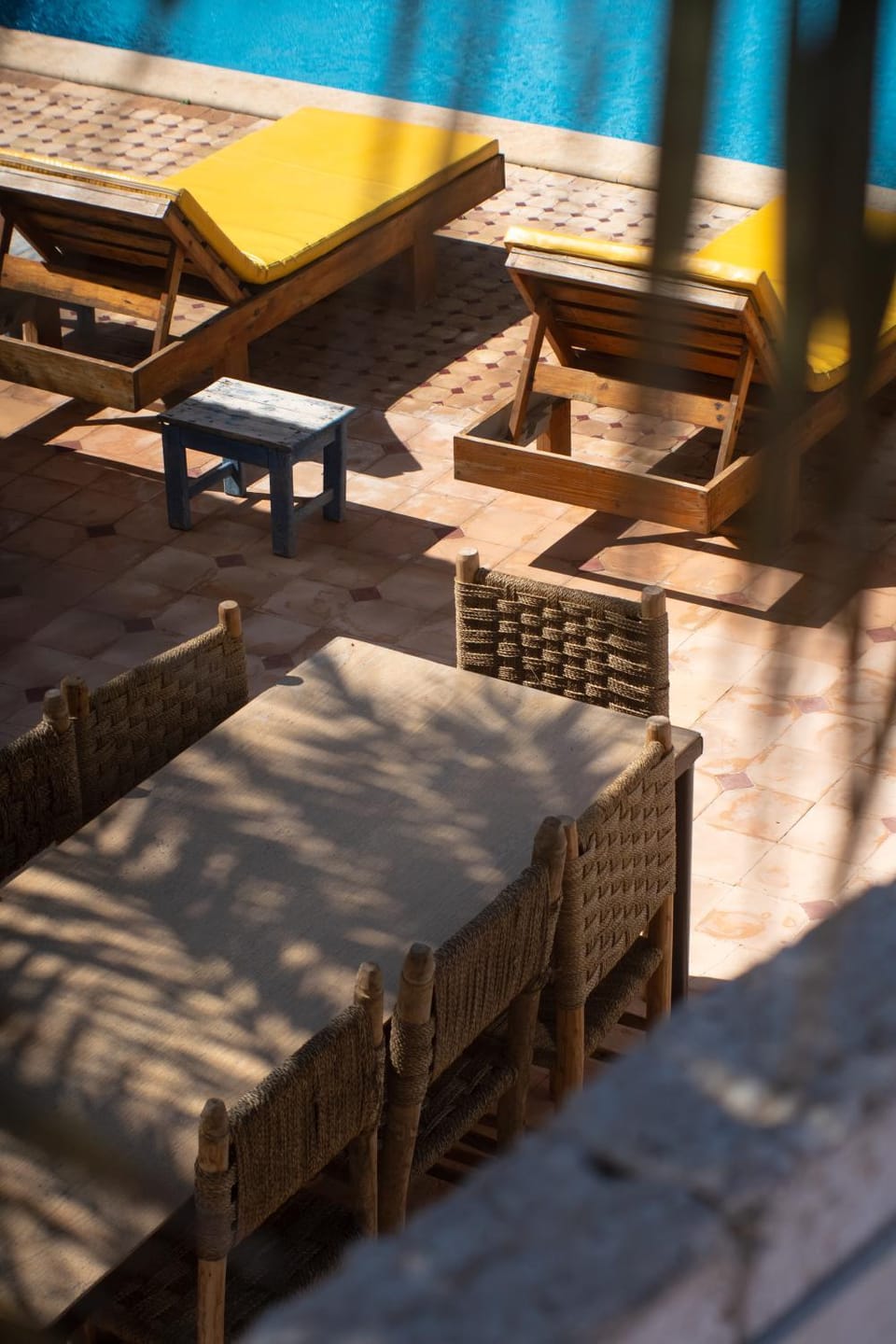 Patio, sunbed