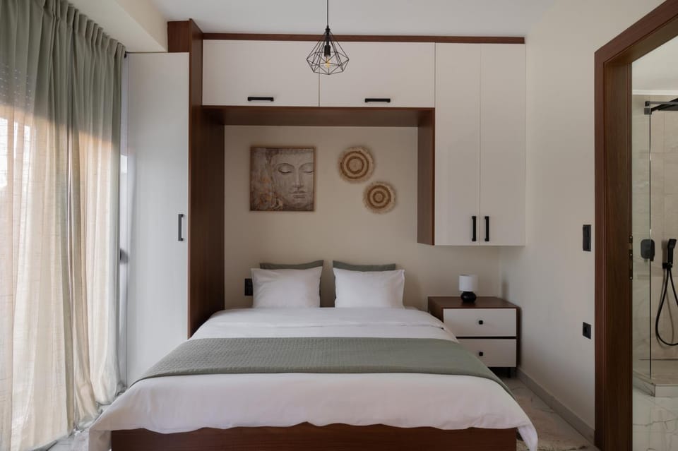 Bed, Photo of the whole room, Bedroom, wardrobe