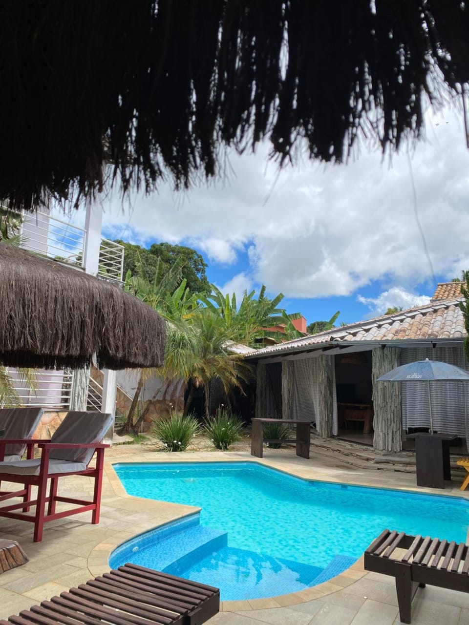 Day, Garden, Garden view, Pool view, sunbed