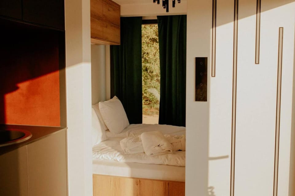 Bed, Photo of the whole room, Bedroom, towels, wardrobe