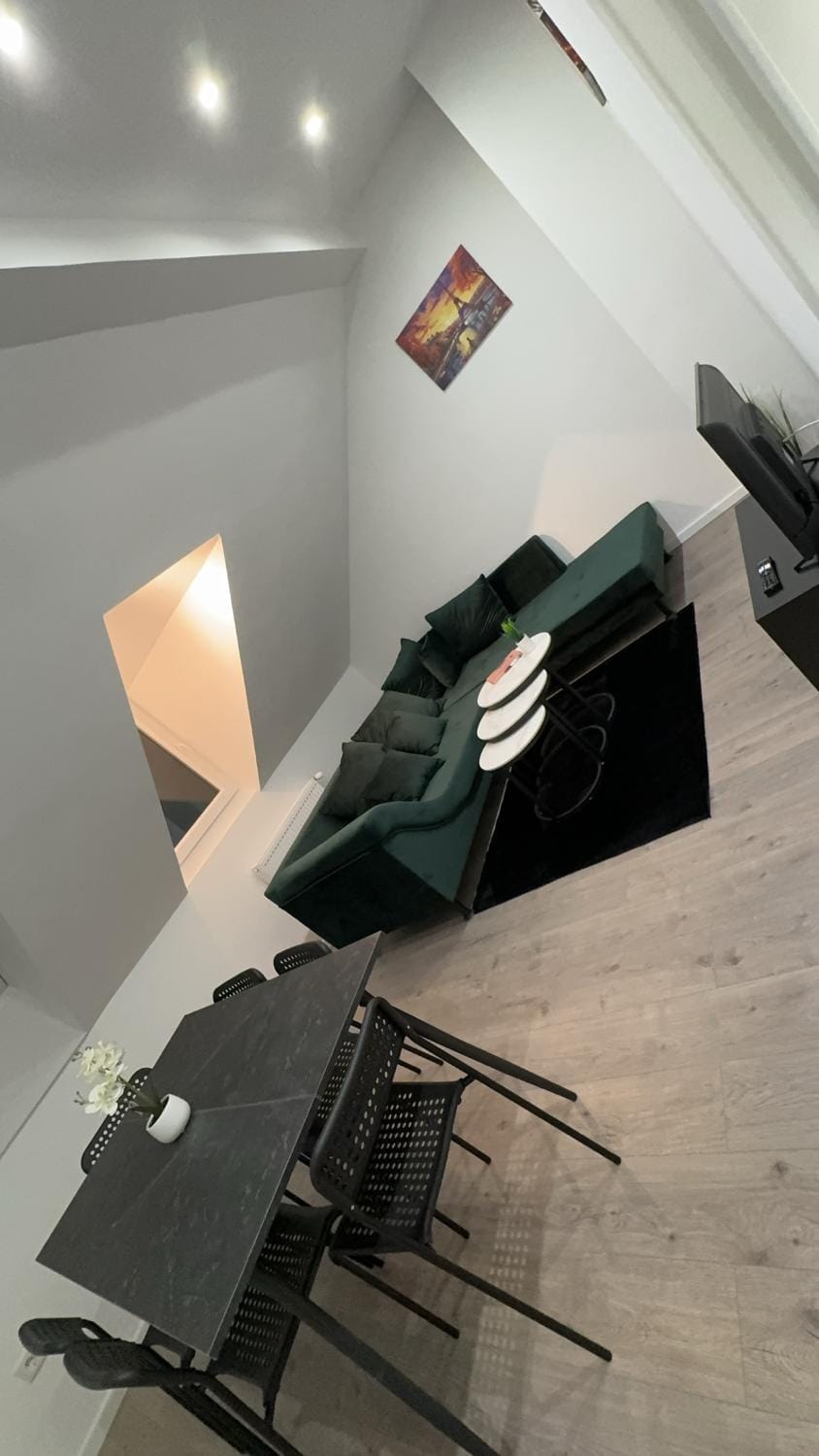 Living room, Seating area, Dining area