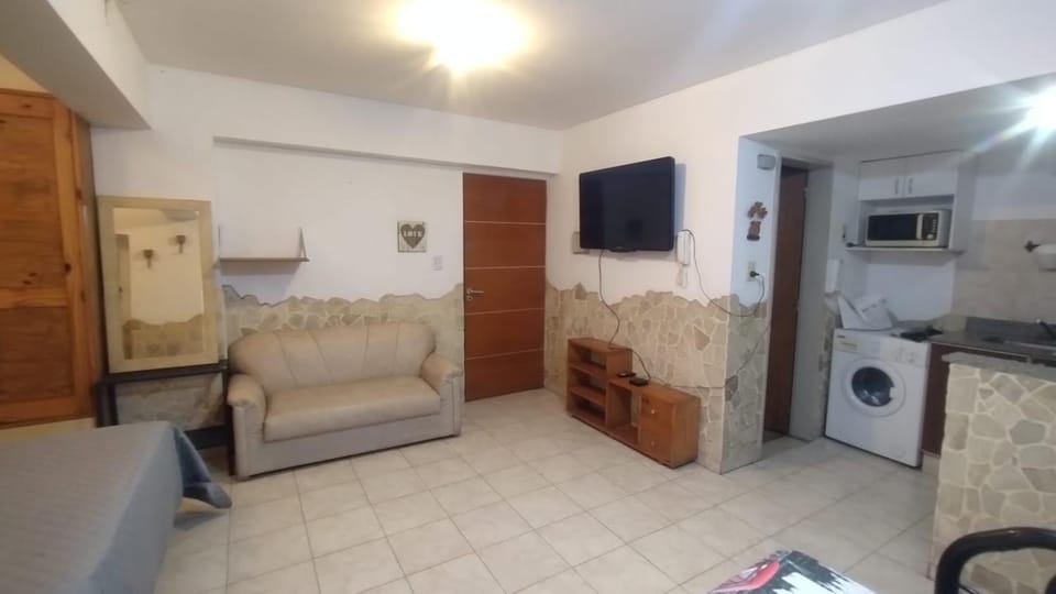 Kitchen or kitchenette, Living room, minibar, washing machine