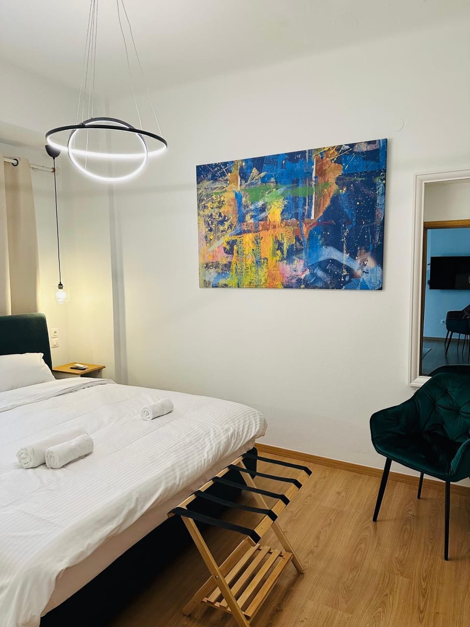 Bed, Bedroom, wardrobe