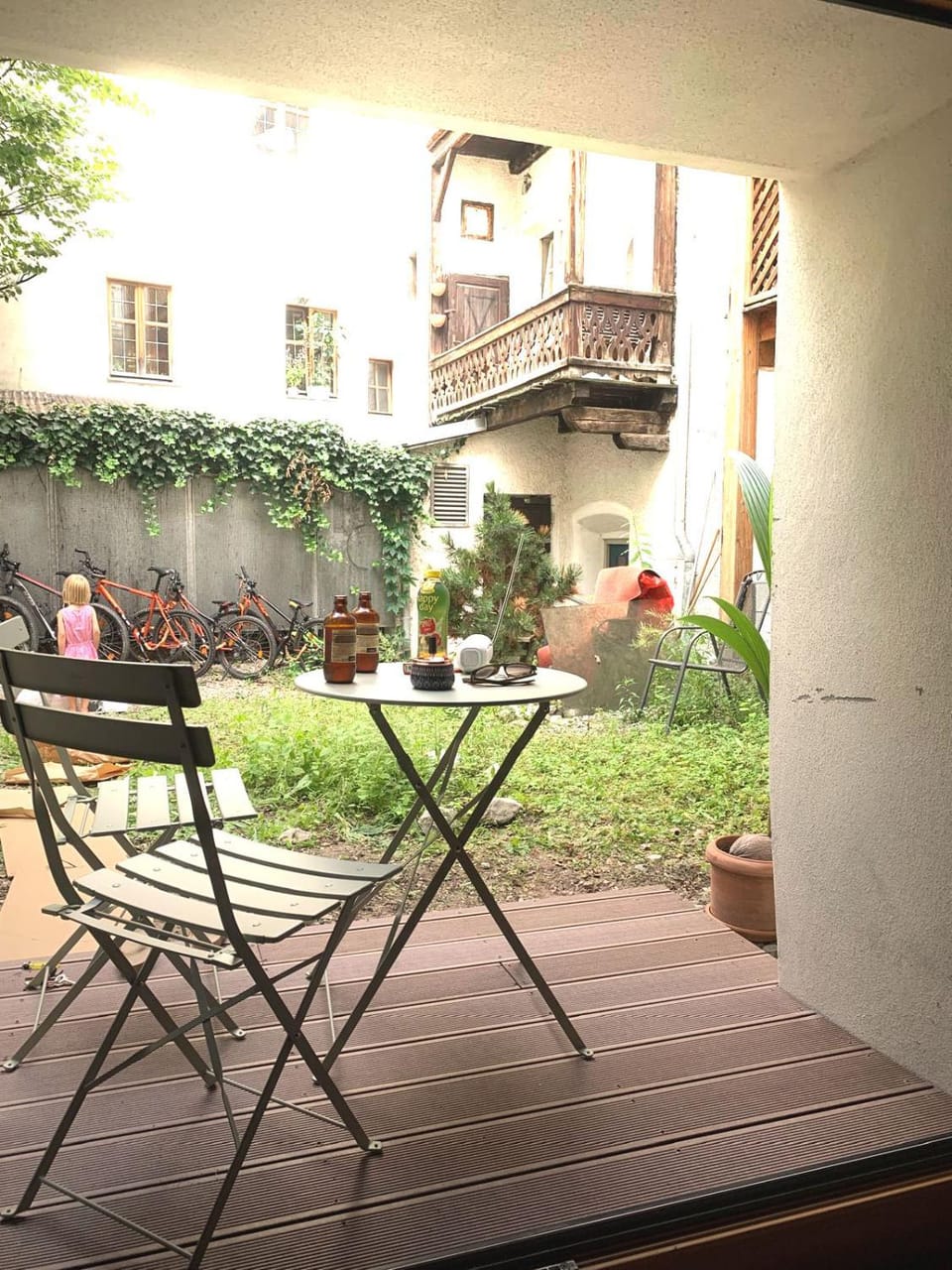 Patio, Balcony/Terrace, Garden view