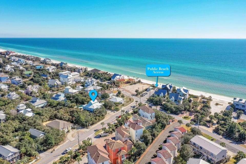 Cloud Nine - Blue Mountain Home with 2 Masters and a Private Pool while only 300 ft to Beach House in South Walton County