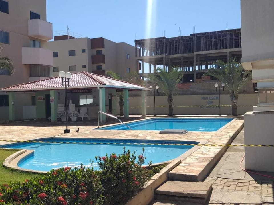 Patio, Pool view