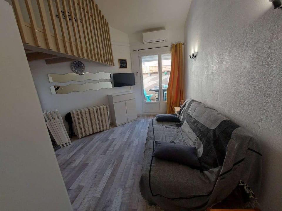 Appartement Climatisé 4 Pers avec Terrasse et Parking à Marseillan - FR-1-326-808 Apartment in Marseillan