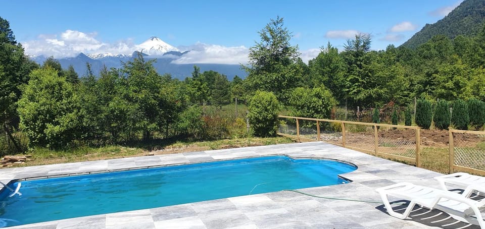Natural landscape, Mountain view, Pool view, Swimming pool