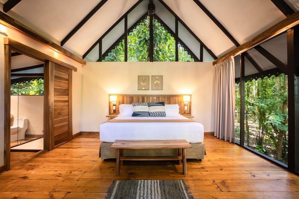 Bedroom, Garden view