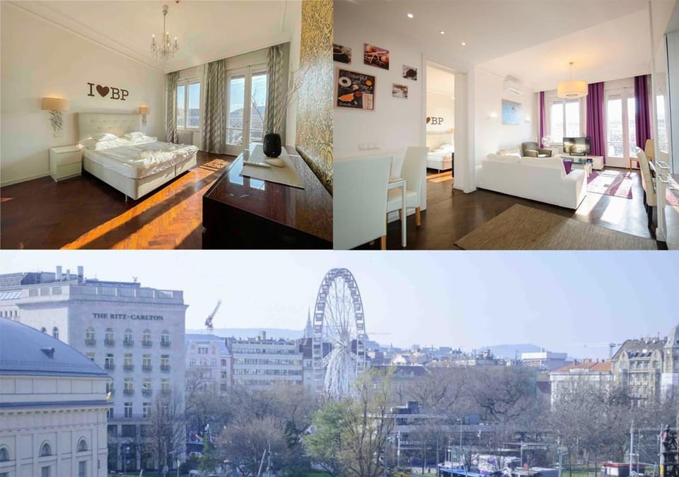 Property building, Nearby landmark, Bedroom, City view, Landmark view