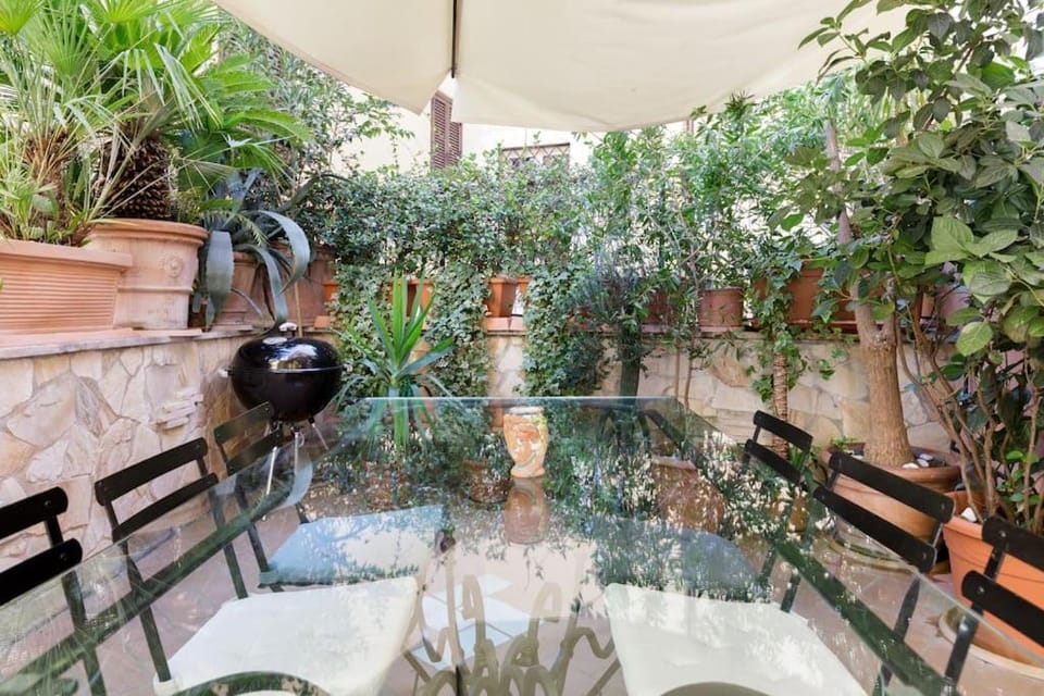 Patio, Balcony/Terrace, Garden view