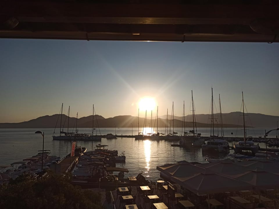 Sea view, Sunset