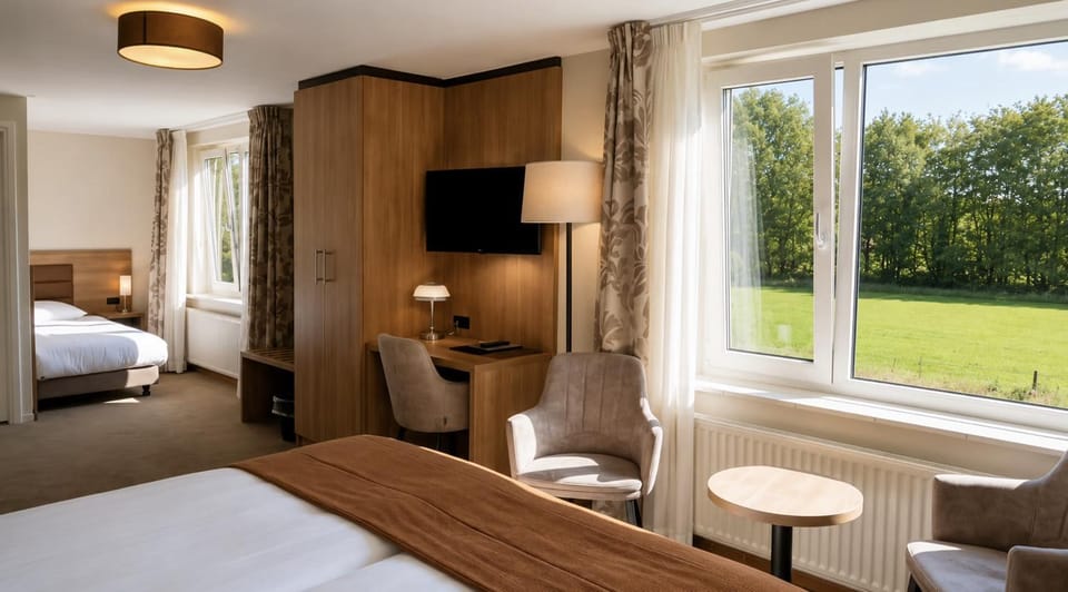 Bed, TV and multimedia, Coffee/tea facilities, Bedroom, wardrobe