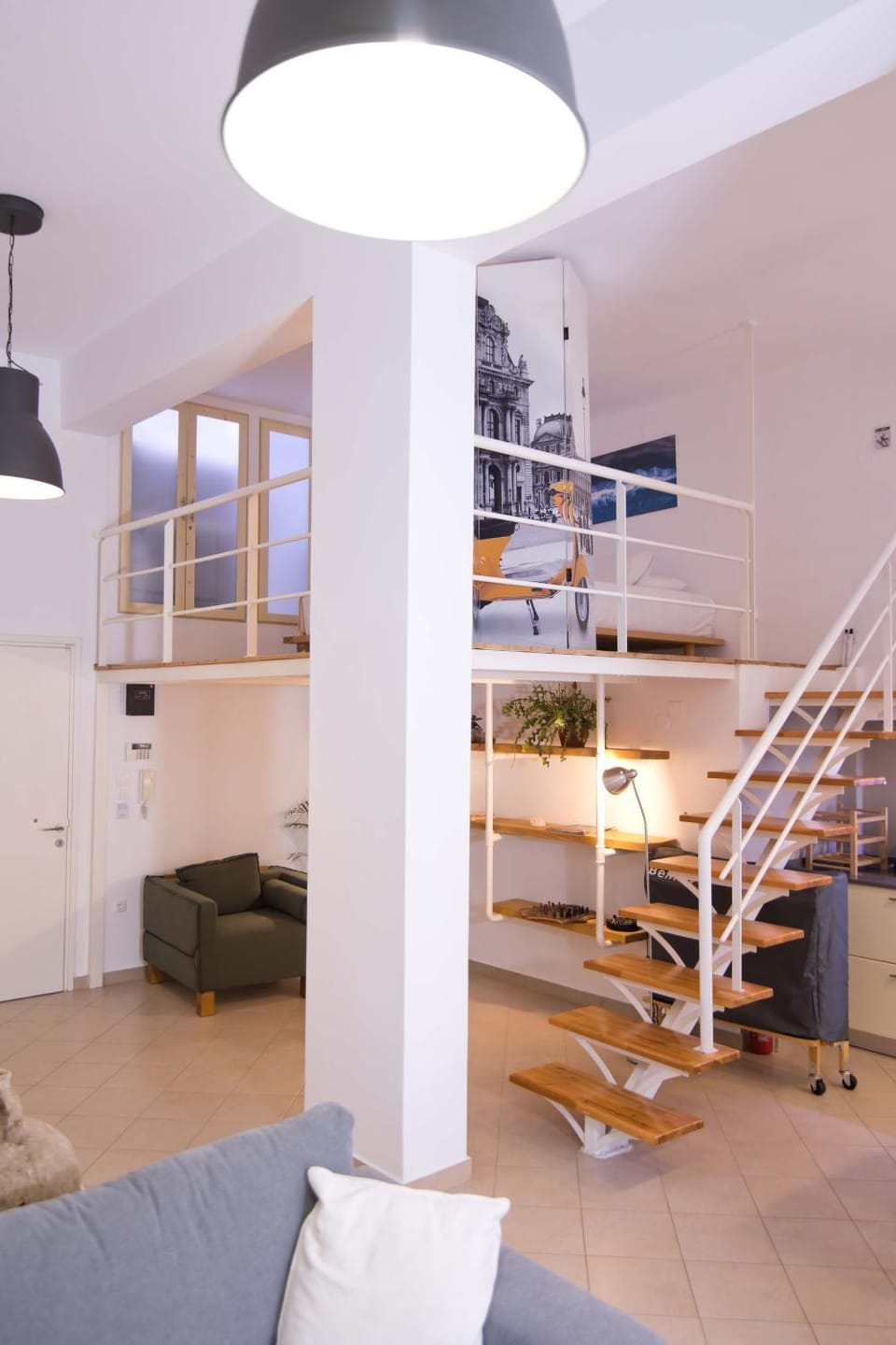 Seating area, Bedroom