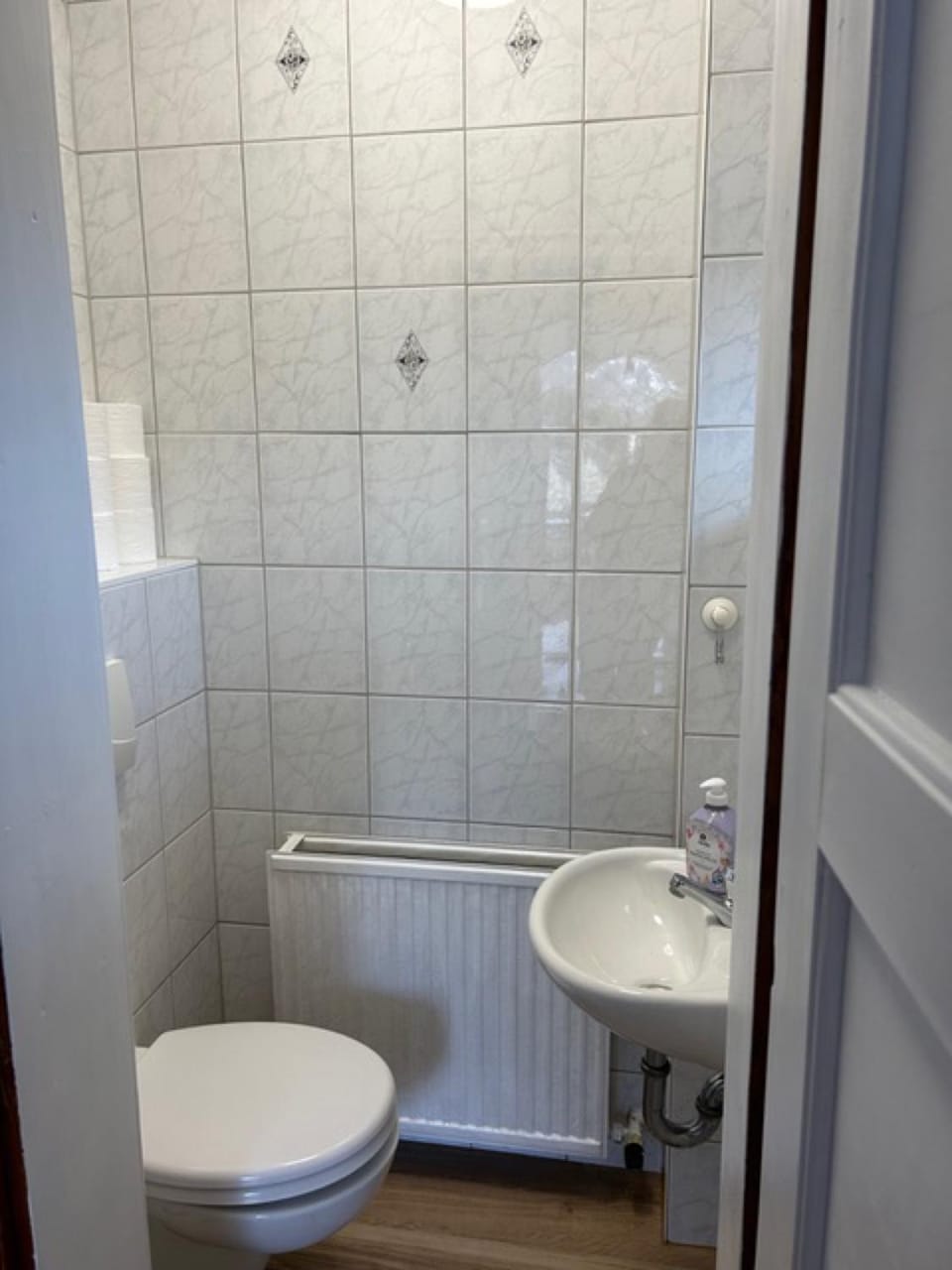 Bathroom, Living room