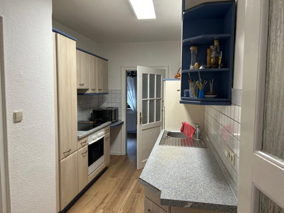 Kitchen or kitchenette, Living room