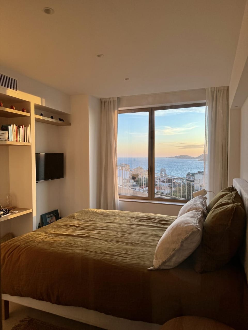 Bedroom, Sea view