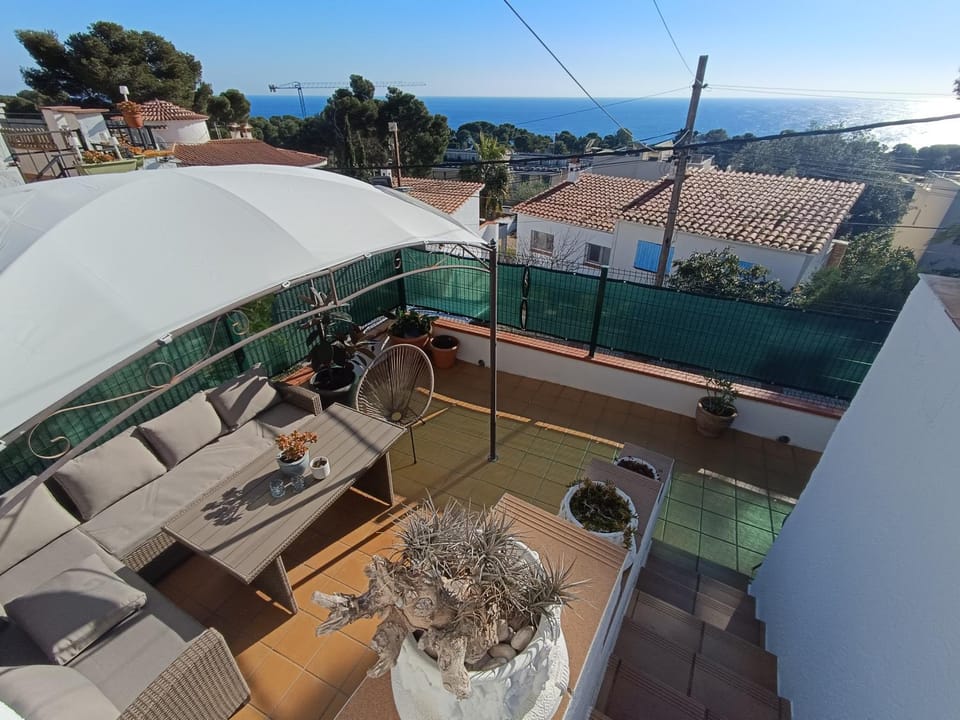 Patio, Day, Natural landscape, Sea view