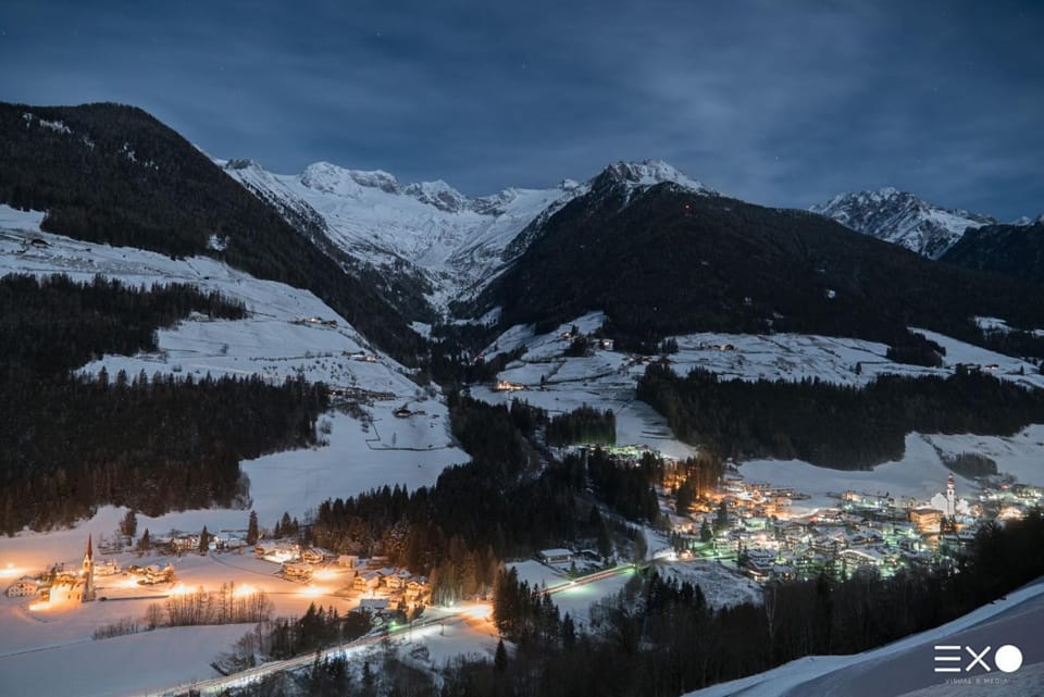 Natural landscape, Winter, Mountain view