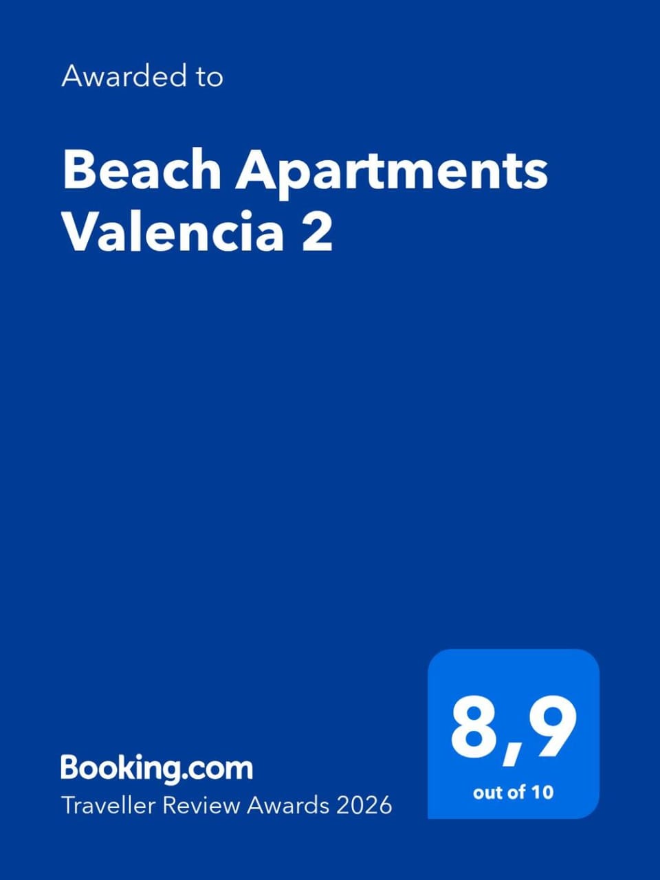 Beach Apartments Valencia 2 Apartment in Valencia