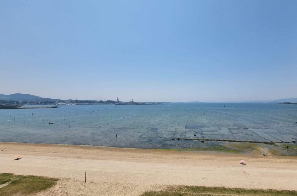 Seaside Apartment Sleeps 6 with Balcony Apartment in O Salnés