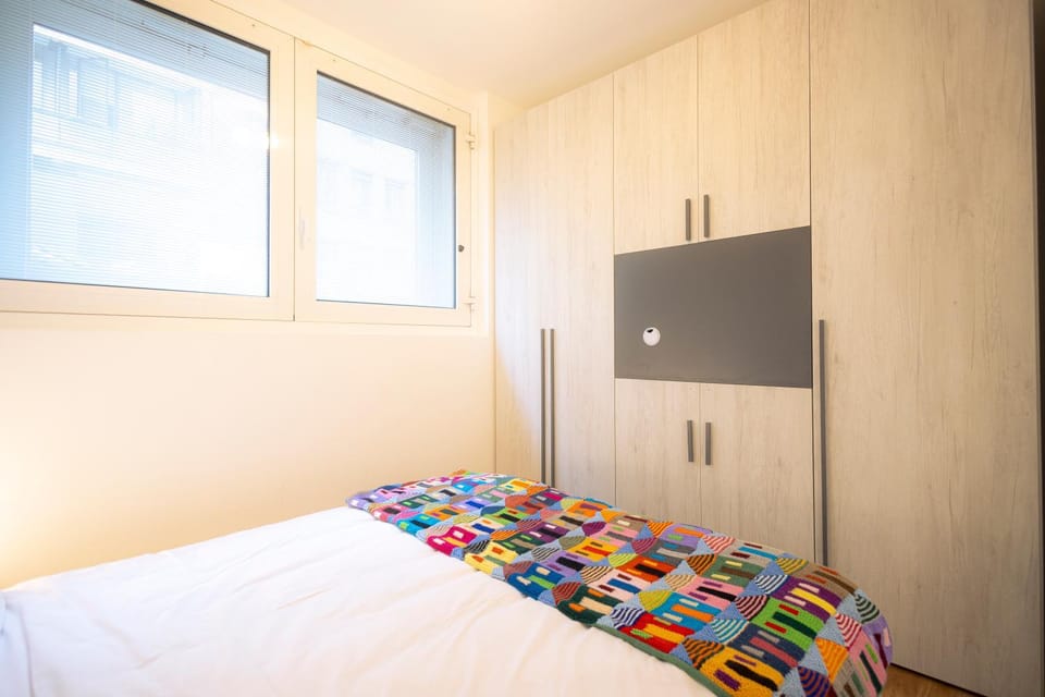 Bed, Bedroom, wardrobe