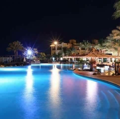 Night, Swimming pool