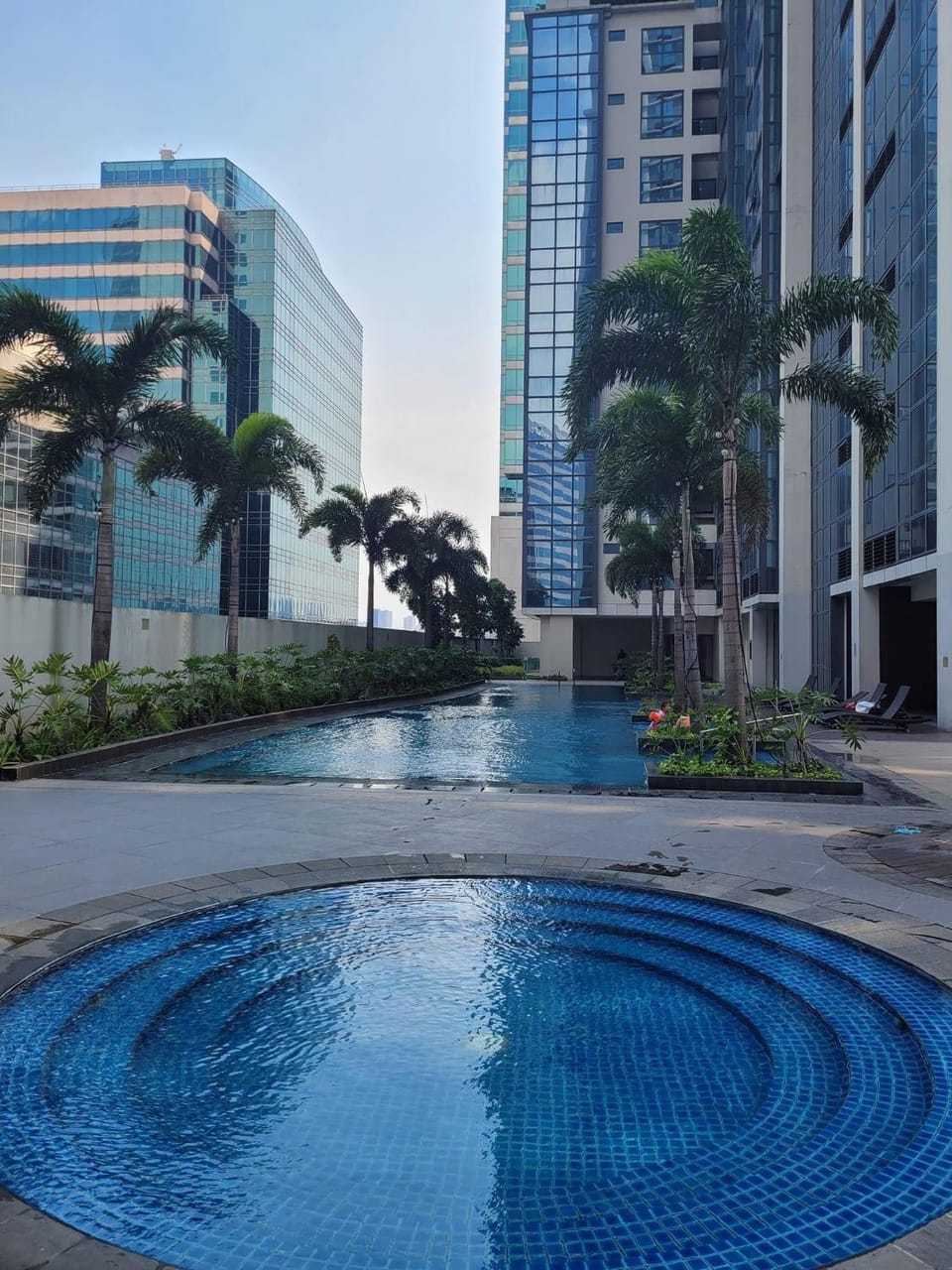 Property building, Pool view, Swimming pool