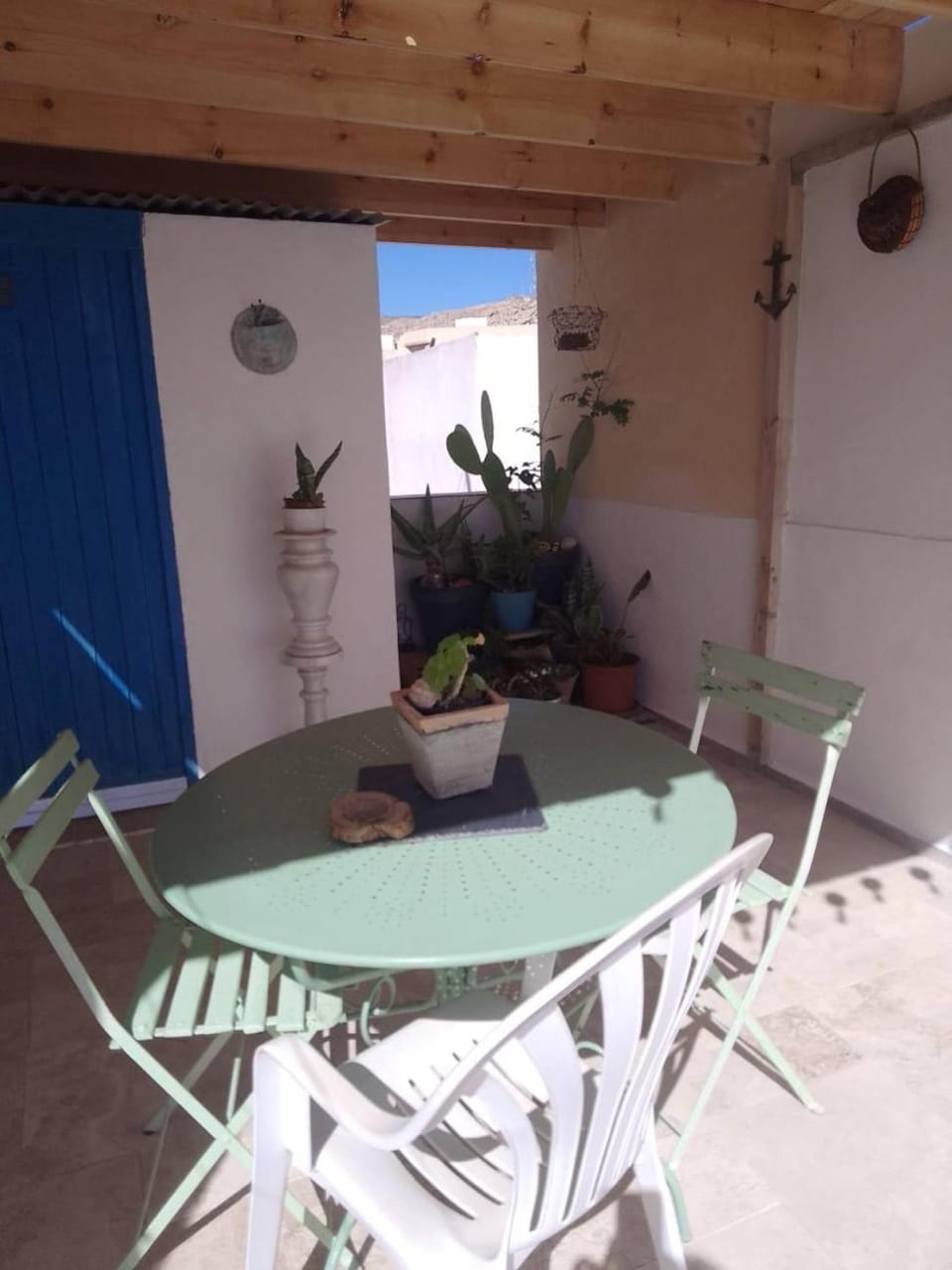 Casita entera la paloma bonita mirador vista a 360 grados - hasta 5 personas en el casco antiguo la médina centro almeria bajo alcazaba terraza buena vista -opcion parking privado - y opcion sabanas - House in Almería