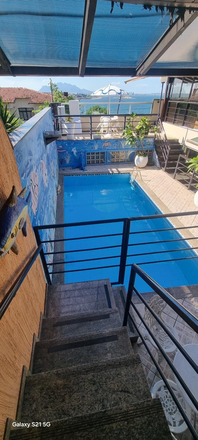 Day, View (from property/room), Balcony/Terrace, Pool view, Swimming pool