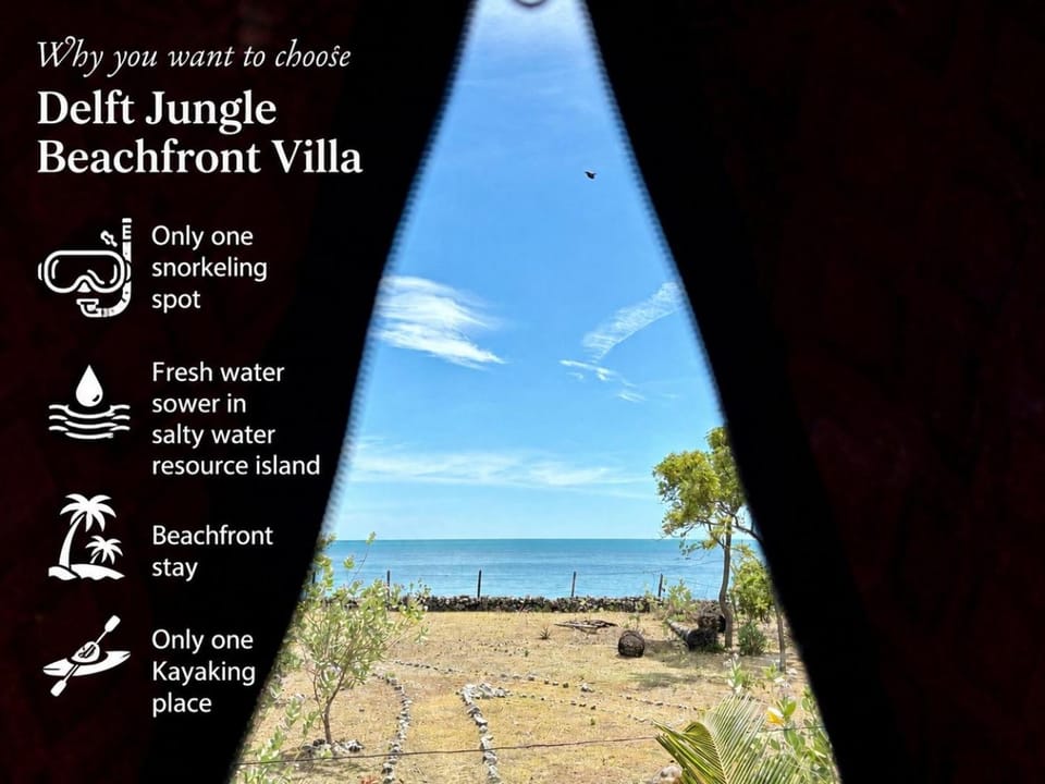 Delft Jungle Beachfront Villa Campground/ 
RV Resort in Sri Lanka