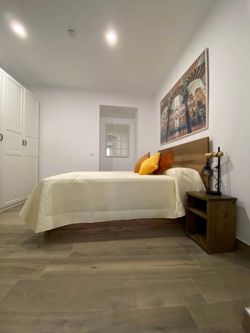 Bed, Photo of the whole room, Bedroom, wardrobe