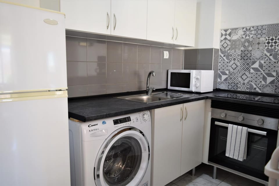 Kitchen or kitchenette, minibar, pet friendly, stove, washing machine