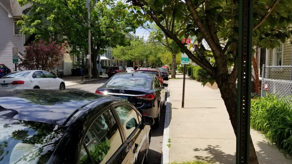 Neighbourhood, Street view, Parking