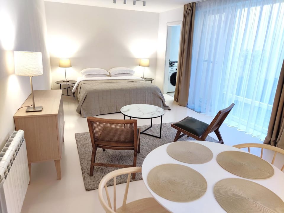 Living room, Seating area, Bedroom