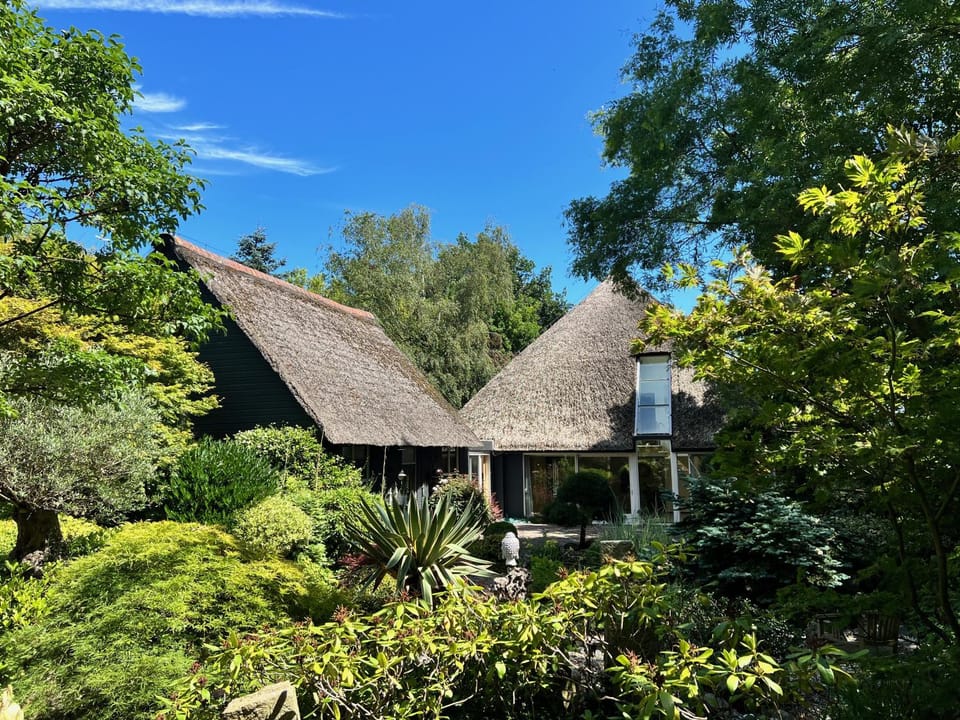 Property building, Garden, Garden view