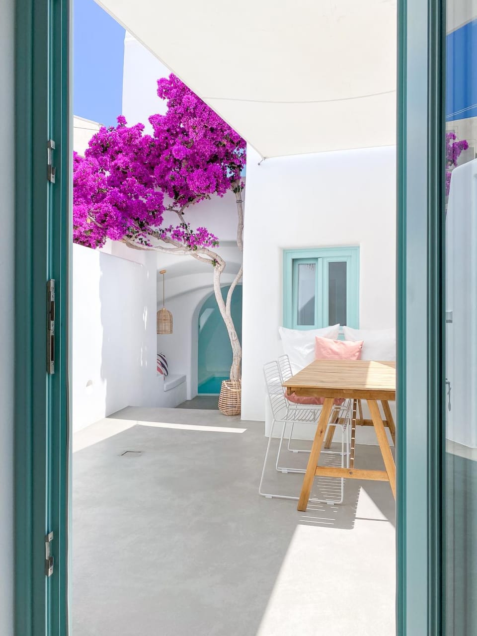 Patio, Garden view