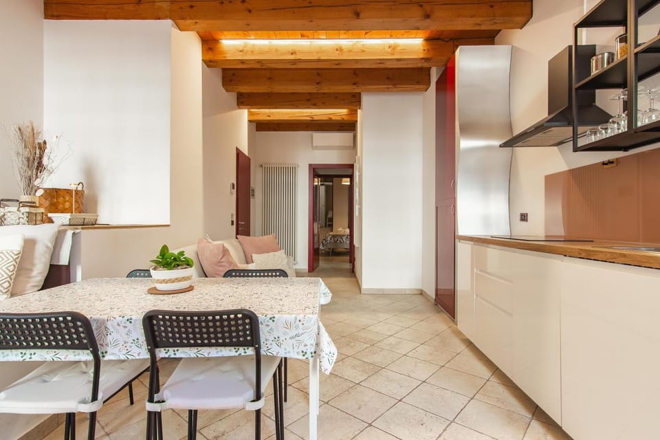 Living room, kitchen