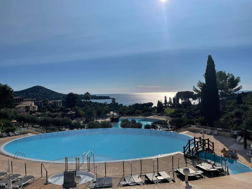 Natural landscape, Pool view, Sea view, Swimming pool