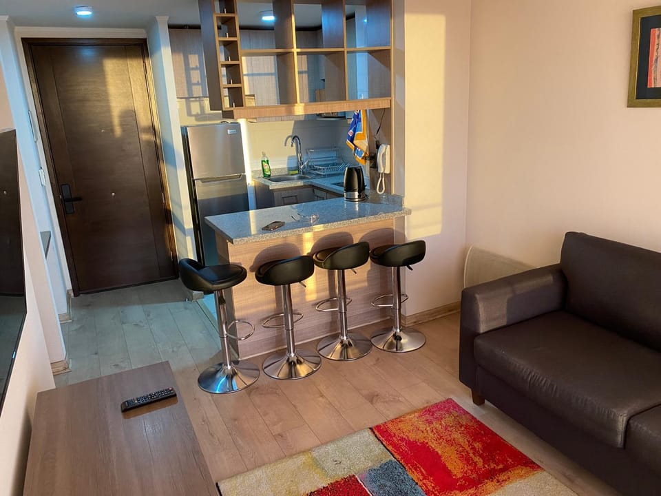 Depto 2Hab 2baños Amoblados MyK Metro Irarrazabal Apartment in Santiago